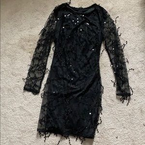 sequin dress